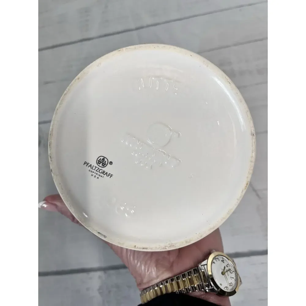 Vintage Pfaltzgraff Butter Tub 5 3/8